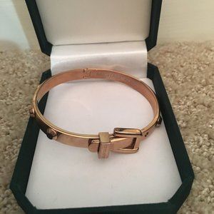 Michael Kors Gold Buckle Bracelet